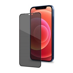 iPhone 13 Pro Max Uyumlu Privacy Ön Koruma Temperli Hayalet Cam Ekran Koruyucu (Siyah)