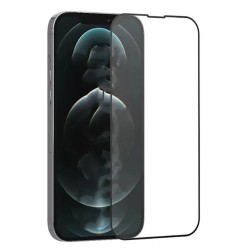 iPhone 15 Uyumlu Ön Koruma Seramik Nano Ekran Koruyucu (Siyah)