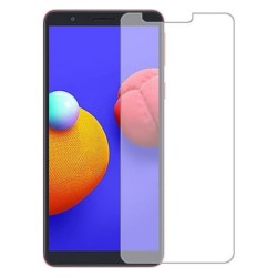 Samsung Galaxy A01 Core Uyumlu Şeffaf Temperli Cam Ekran Koruyucu