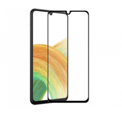 Samsung Galaxy A05S Uyumlu Ön Koruma Temperli Cam Ekran Koruyucu (Siyah)