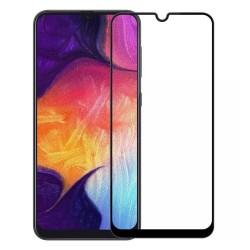 Samsung Galaxy A10 Uyumlu Ön Koruma Mat Seramik Nano Ekran Koruyucu (Siyah)