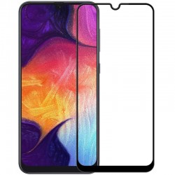 Samsung Galaxy A25 Uyumlu Ön Koruma Seramik Nano Ekran Koruyucu (Siyah)