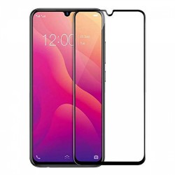 Samsung Galaxy A30 Uyumlu Ön Koruma Temperli Cam Ekran Koruyucu (Siyah)