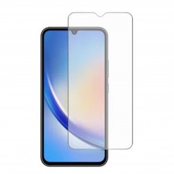 Samsung Galaxy A34 5G Uyumlu Ön Koruma Temperli Cam Ekran Koruyucu (Şeffaf)