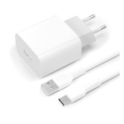 Teknonet TN-HCH07 18W 3000 mAh Type-C Kablo + Şarj Aleti (Beyaz)