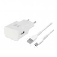 Teknonet TN-HCH03 18W 3000 mAh Micro Kablo + Şarj Aleti (Beyaz)