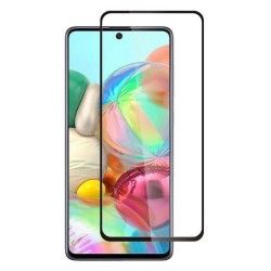 Samsung Galaxy M51 Uyumlu Ön Koruma Seramik Nano Ekran Koruyucu (Siyah)