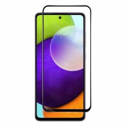 Samsung Galaxy M52 Uyumlu Ön Koruma Seramik Nano Ekran Koruyucu (Siyah)