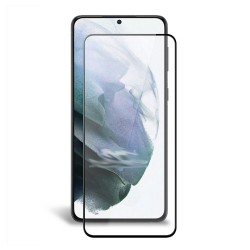 Samsung Galaxy S21 Uyumlu Ön Koruma Polymer Nano Ekran Koruyucu (Siyah)