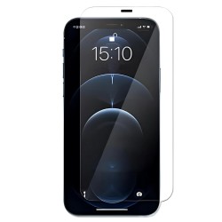Samsung Galaxy S24 Uyumlu Toz Filtreli HD Temperli Cam Ekran Koruyucu (Şeffaf)