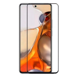 Xiaomi 11T Uyumlu Ön Koruma Seramik Nano Ekran Koruyucu (Siyah)