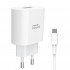 Nettech NT-HCH02 10W Type-C Kablo + Şarj Aleti (Beyaz)