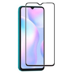 Xiaomi Redmi 9A / 9C Uyumlu Ön Koruma Temperli Cam Ekran Koruyucu (Siyah)