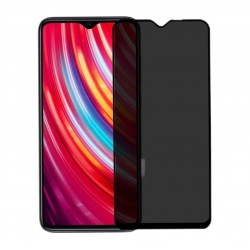 Xiaomi Redmi Note 8 Pro Uyumlu Privacy Ön Koruma Hayalet Seramik Nano Ekran Koruyucu (Siyah)