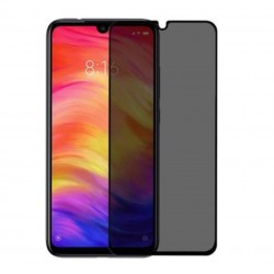 Xiaomi Redmi Note 8T Uyumlu Privacy Ön Koruma Hayalet Seramik Nano Ekran Koruyucu (Siyah)