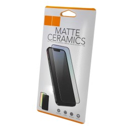 Xiaomi Redmi Note 8T Uyumlu Ön Koruma Mat Seramik Nano Ekran Koruyucu (Siyah)
