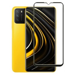 Xiaomi Poco M3 Uyumlu Ön Koruma Seramik Nano Ekran Koruyucu (Siyah)