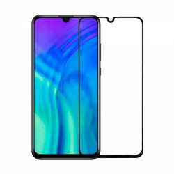 Honor 20 Lite Uyumlu Ön Koruma Temperli Cam Ekran Koruyucu (Siyah)