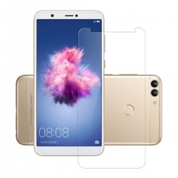 Huawei P Smart Uyumlu Şeffaf Temperli Cam Ekran Koruyucu