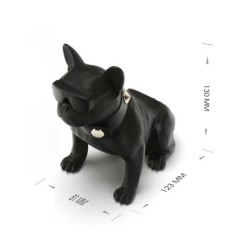 CH-M10M Bulldog Tasarım Kablosuz Hoparlör - Bluetooth Speaker (Siyah)