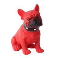 CH-M10M Bulldog Tasarım Kablosuz Hoparlör - Bluetooth Speaker (Kırmızı)