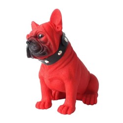 CH-M10M Bulldog Tasarım Kablosuz Hoparlör - Bluetooth Speaker (Kırmızı)