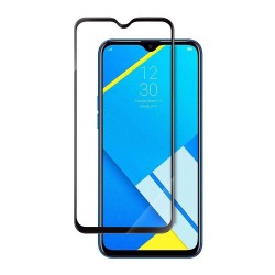 Oppo A15 Uyumlu Ön Koruma Seramik Nano Ekran Koruyucu (Siyah)