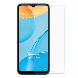 Oppo A15 Uyumlu Şeffaf Temperli Cam Ekran Koruyucu