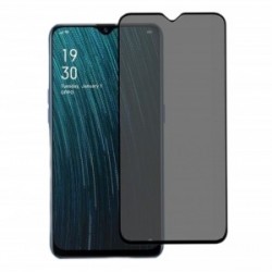 Oppo A5 2020 Uyumlu Privacy Ön Koruma Hayalet Seramik Nano Ekran Koruyucu (Siyah)