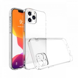 iPhone 13 Pro Max Uyumlu Lüx Seri Kamera Korumalı Şeffaf Silikon Kılıf  