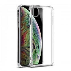 iPhone Xs Max Anti Shock Darbe Emici Şeffaf Silikon Kılıf