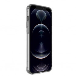 iPhone 12 Pro Max Magsafe Uyumlu Darbe Emici Manyetik Şeffaf Silikon Kılıf 