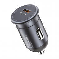 Nettech NT-CCH04 Type-C Pd 30W 1 Çıkışlı Araç Şarj Aleti (Siyah)