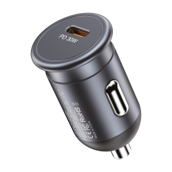 Nettech NT-CCH04 Type-C Pd 30W 1 Çıkışlı Araç Şarj Aleti (Siyah)