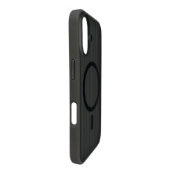iPhone 16 N-Series 062 Magsafe Uyumlu Manyetik Silikon Kılıf (Gri)