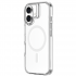 iPhone 16 Magic Mask Air Bairrer Seri Magsafe Uyumlu Şeffaf Manyetik Silikon Kılıf 