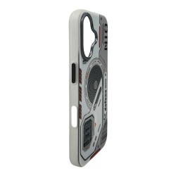 iPhone 16 Uyumlu Nio Magsafe Matte Armor Kılıf (Beyaz)