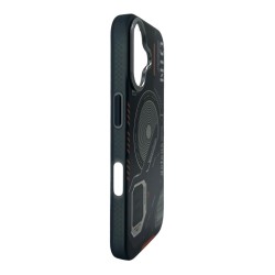 iPhone 16 Plus Uyumlu Nio Magsafe Matte Armor Kılıf (Siyah)