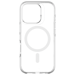 iPhone 16 Pro Neo Hybrid Magsafe Şarj Özellikli Şeffaf Manyetik Silikon Kılıf