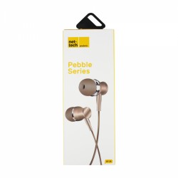 Nettech NT-39 3.5 Jack Girişli Kulak İçi Kulaklık (Gold)