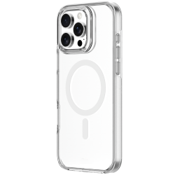 iPhone 16 Pro Max N-Series 061 Magsafe Uyumlu Şeffaf Manyetik Silikon Kılıf