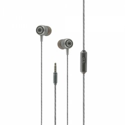 Nettech NT-37 3.5 Jack Girişli Kulak İçi Kulaklık (Gri)
