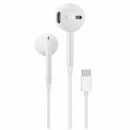 Nettech NT-HS10 Type-C Girişli Kulak İçi Kulaklık (Beyaz)