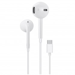 Nettech NT-HS10 Type-C Girişli Kulak İçi Kulaklık (Beyaz)