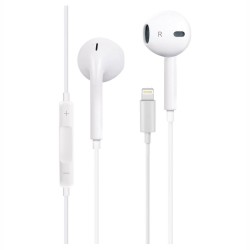 Nettech NT-HS08 Tak Çalıştır Kablolu Kulak İçi Kulaklık (Beyaz)