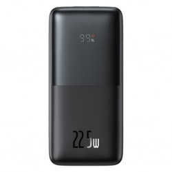 Baseus Bipow Pro 22.5W Dijital Göstergeli 10000mAh Hızlı Şarj Powerbank (Siyah)
