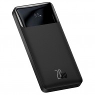 Baseus Bipow 20W Hızlı Şarj 10000 mAh LED Göstergeli Powerbank (Siyah)