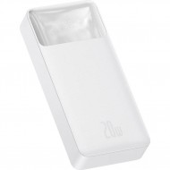 Baseus Bipow 20W Hızlı Şarj 10000 mAh LED Göstergeli Powerbank (Beyaz)