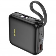 HOCO Q23 Blade 10000mAh 22.5W+PD20W Kablolu Powerbank (Siyah)