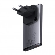 Baseus GaN5 Pro Ultra İnce 65W Macbook Hızlı Şarj Adaptörü + 100W Type-C Şarj Kablosu